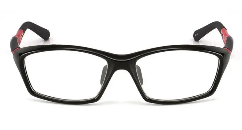 Men's Square Full Rim Titanium Sports Glasses Tr8021 — view 18 | Rx Spectacle