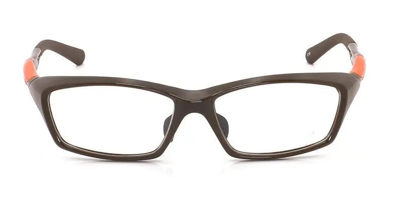 Men's Square Full Rim Titanium Sports Glasses Tr8021 — view 39 | Rx Spectacle