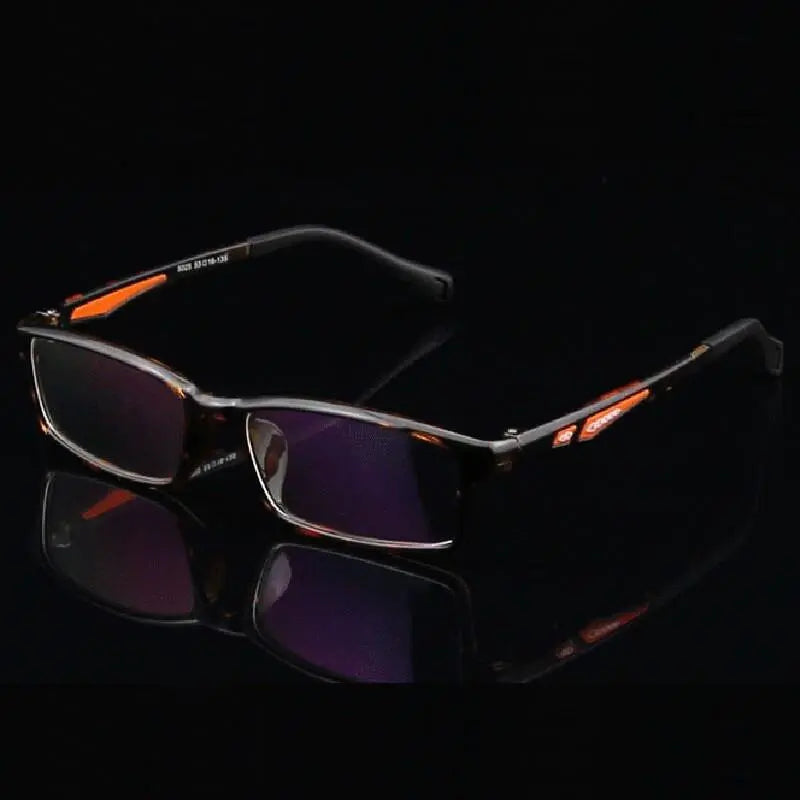 Men's Rectangular Full Rim TR90 Sports Glasses 5025 — view 9 | Rx Spectacle