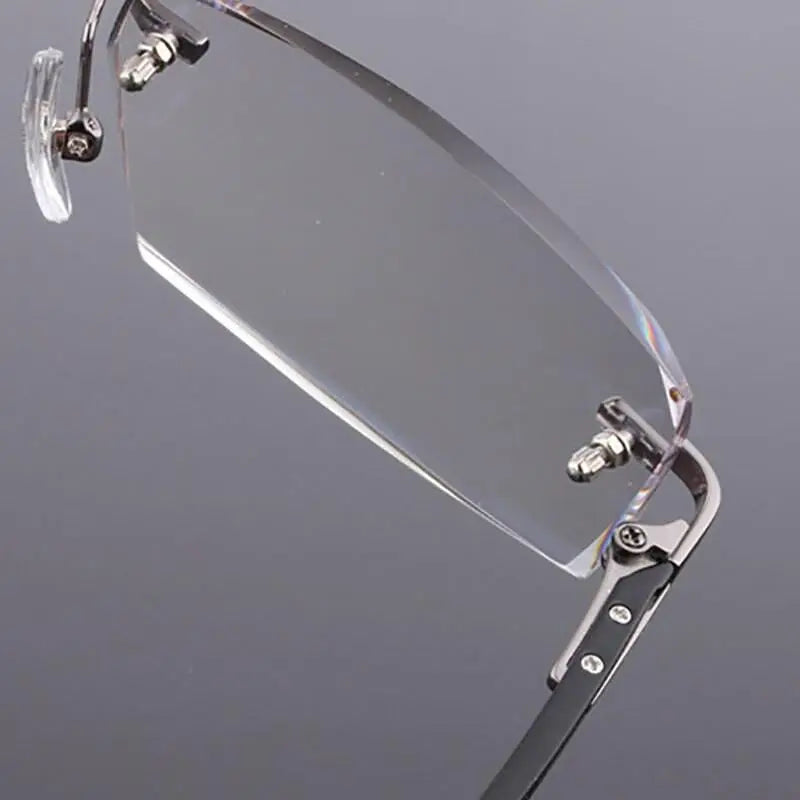 Rimless Titanium Prescription Glasses 58003 — view 6 | Rx Spectacle