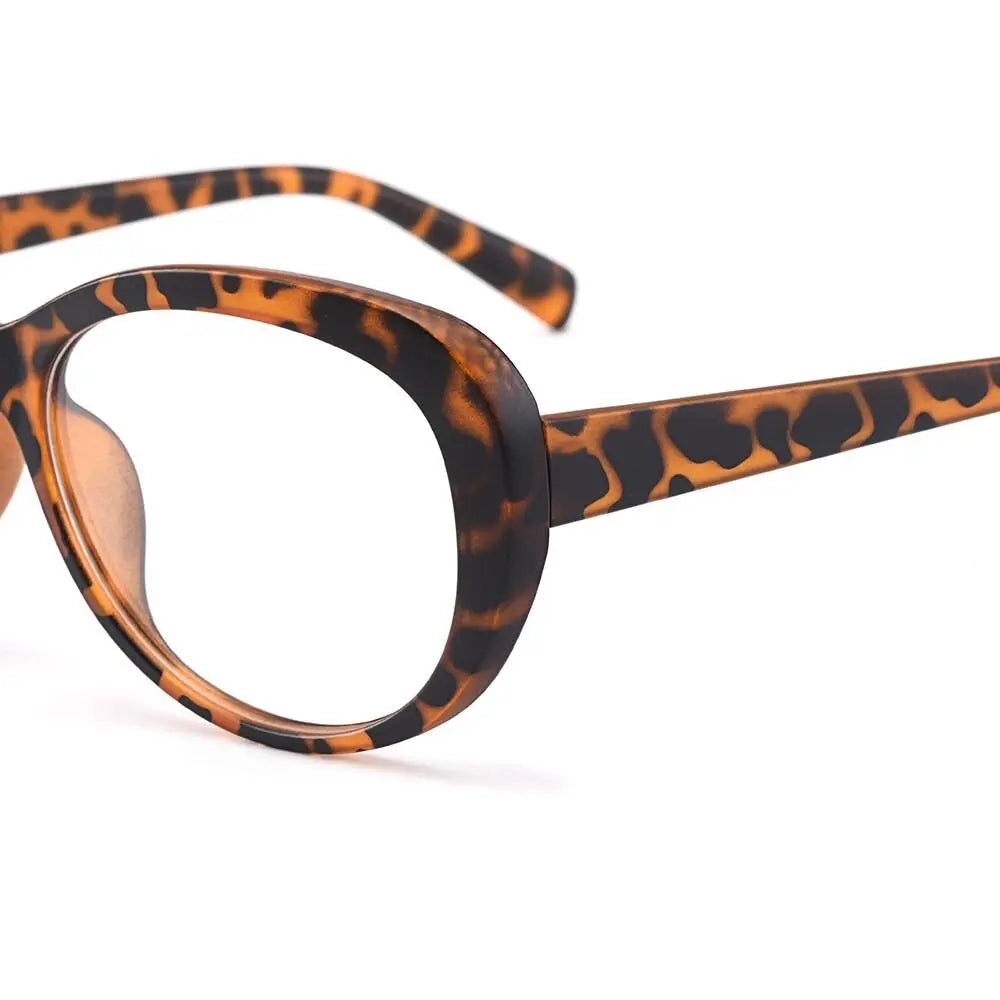 Women's Oval Full Rim TR90 Prescription Glasses H8040 — view 4 | Rx Spectacle