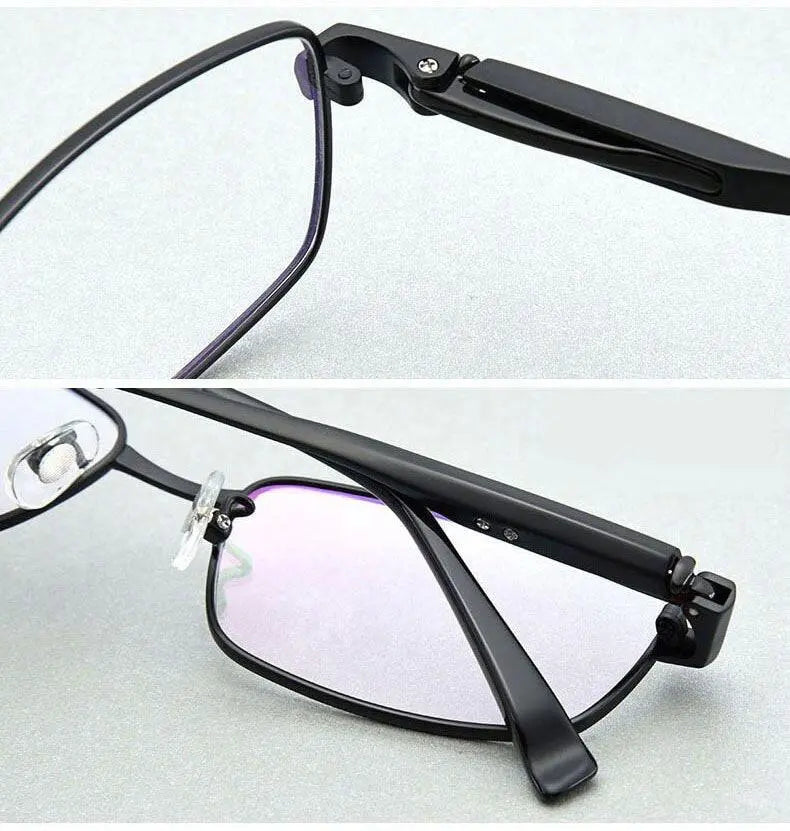 Men's Full Rim Titanium Reading Glasses 81133 — view 16 | Rx Spectacle