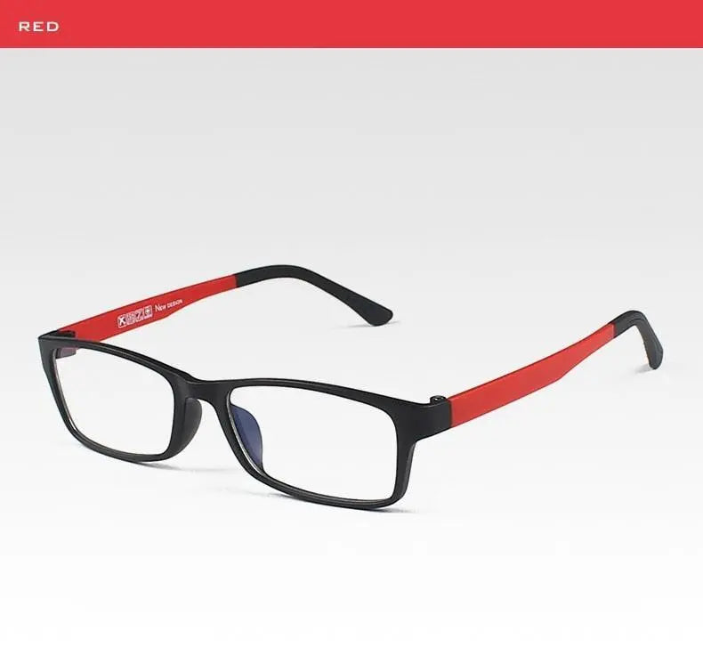 Unisex Square Full Rim Titanium Prescription Glasses 1302 — view 21 | Rx Spectacle