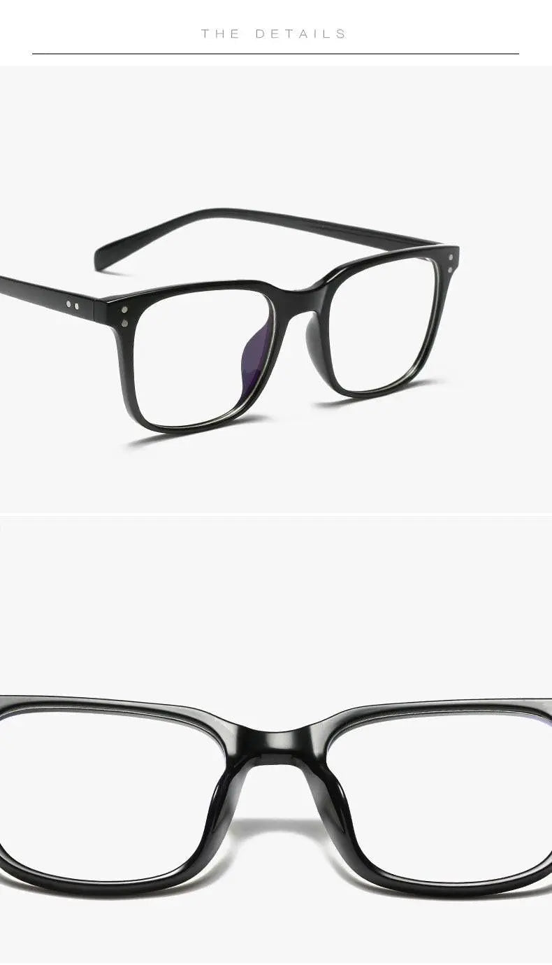 Unisex Square Full Rim Acetate Prescription Glasses 5025 — view 19 | Rx Spectacle