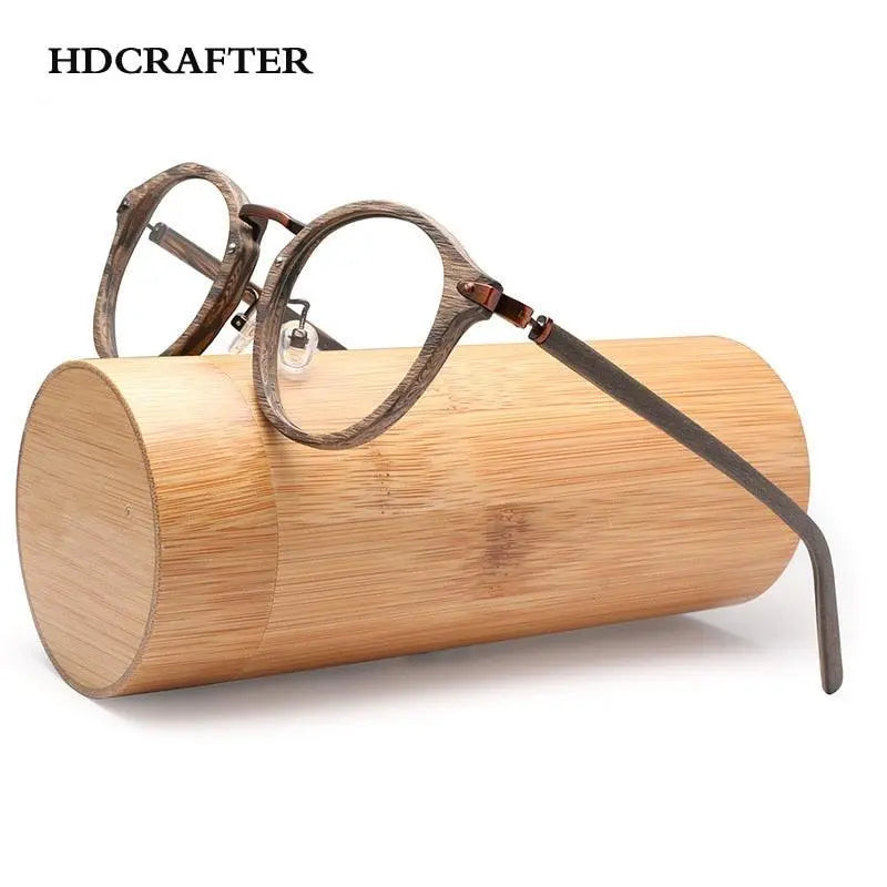 Unisex Round Full Rim Acetate Prescription Glasses Bc06 — view 2 | Rx Spectacle