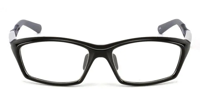 Men's Square Full Rim Titanium Sports Glasses Tr8021 — view 30 | Rx Spectacle