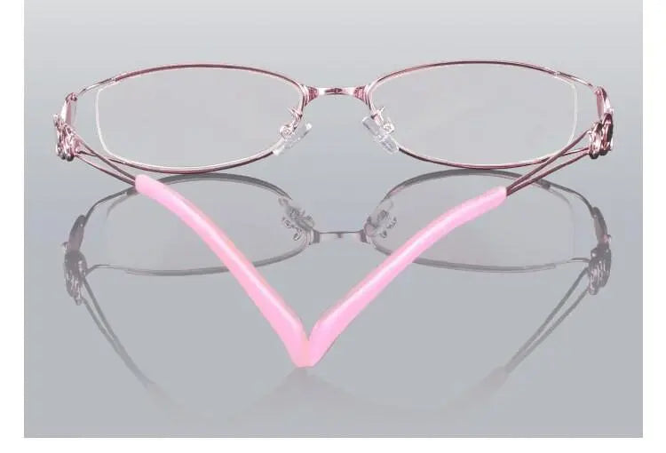 Women's Butterfly Full Rim Alloy Prescription Glasses 6150 — view 28 | Rx Spectacle