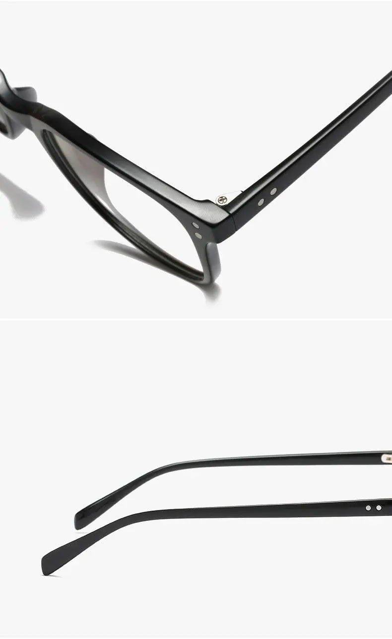 Unisex Square Full Rim Acetate Prescription Glasses 5025 — view 20 | Rx Spectacle