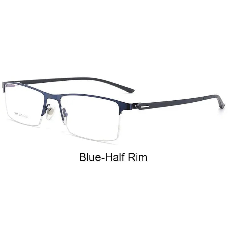 Men's Full Rim Alloy Prescription Glasses P9960 — view 11 | Rx Spectacle