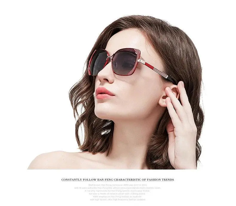 Women's Square Full Rim Alloy Prescription Glasses 6053 — view 13 | Rx Spectacle
