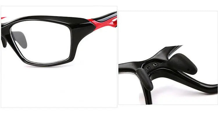 Men's Rectangular Full Rim TR90 Sports Glasses Tr8021 — view 16 | Rx Spectacle