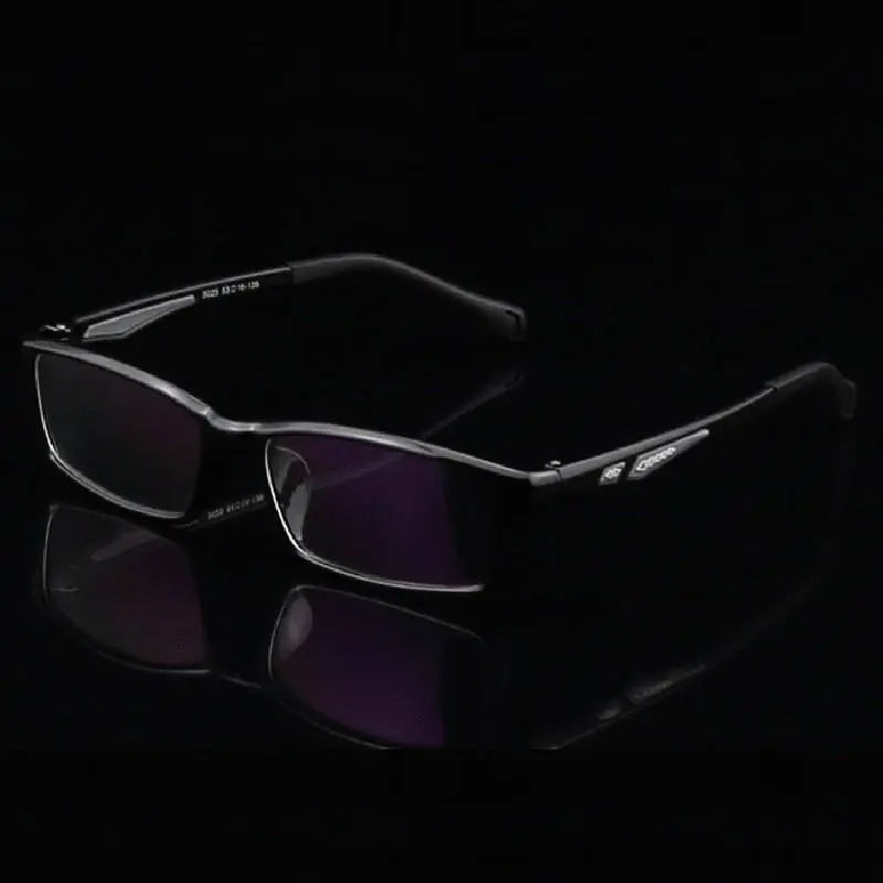 Men's Rectangular Full Rim TR90 Sports Glasses 5025 — view 2 | Rx Spectacle
