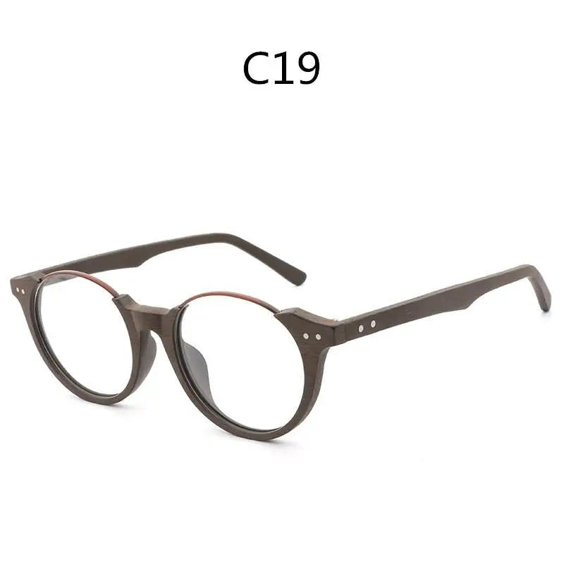Unisex Square Full Rim Wood Prescription Glasses Ft5359 — view 8 | Rx Spectacle