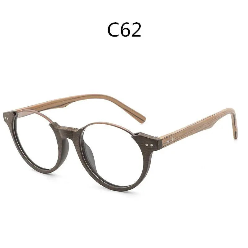 Unisex Square Full Rim Wood Prescription Glasses Ft5359 — view 5 | Rx Spectacle
