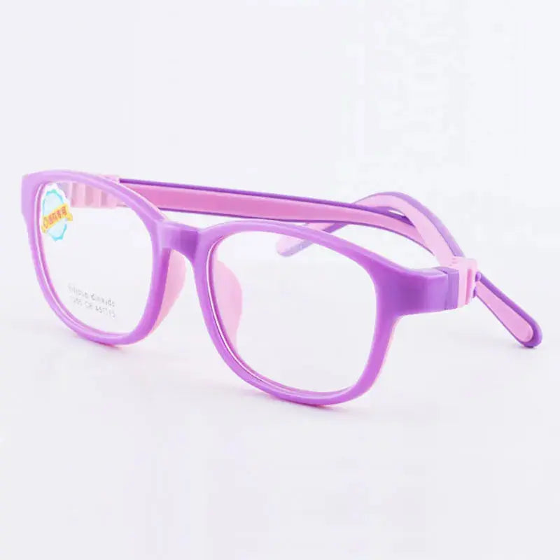 Unisex Square Full Rim TR90 Prescription Glasses 12559 — view 4 | Rx Spectacle