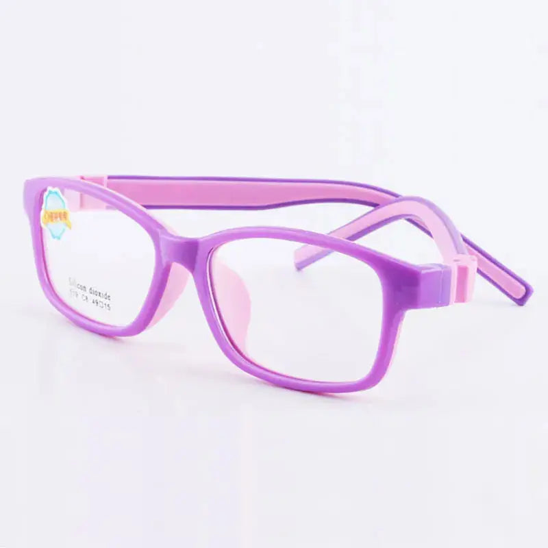 Unisex Square Full Rim TR90 Prescription Glasses 51947 — view 7 | Rx Spectacle