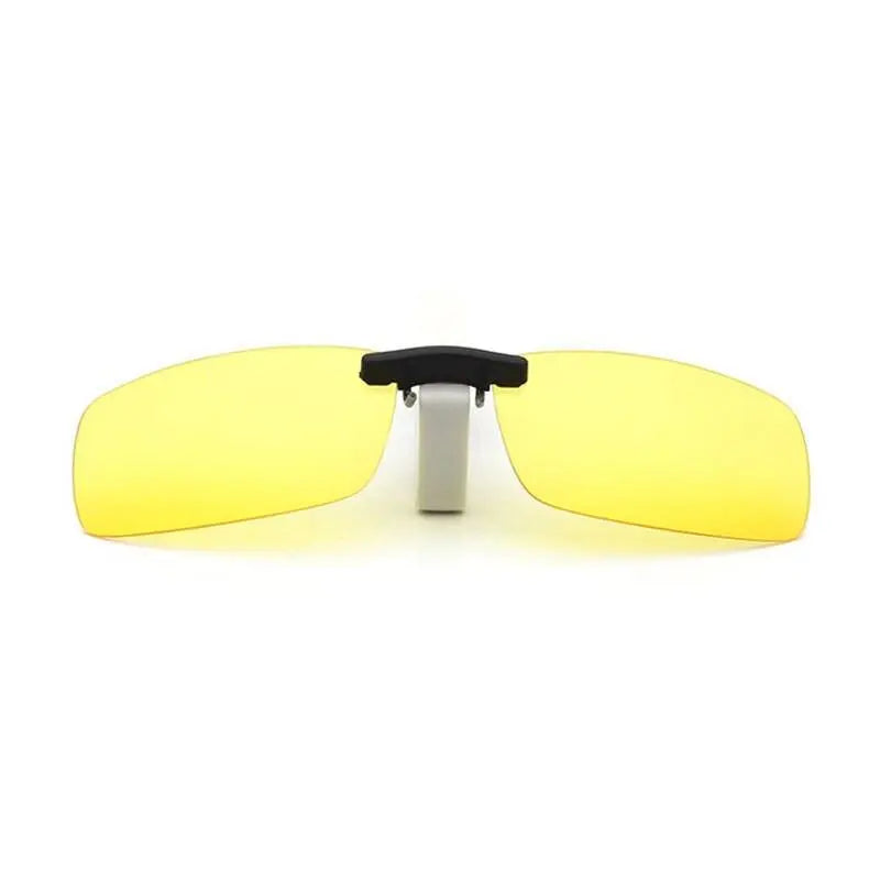 Unisex Square Full Rim Clip-On Prescription Glasses — view 8 | Rx Spectacle