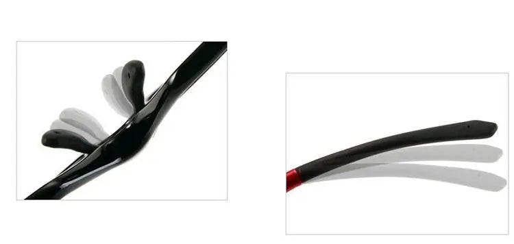 Men's Square Full Rim Titanium Sports Glasses Tr8021 — view 15 | Rx Spectacle