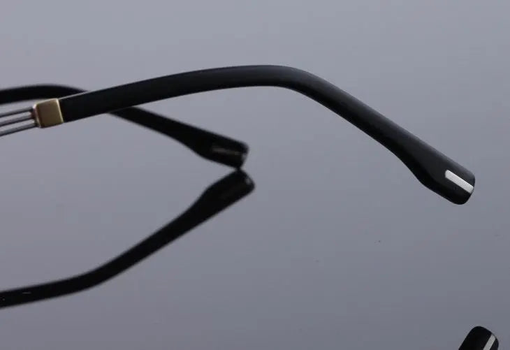 Rimless Titanium Prescription Glasses 58128 — view 17 | Rx Spectacle