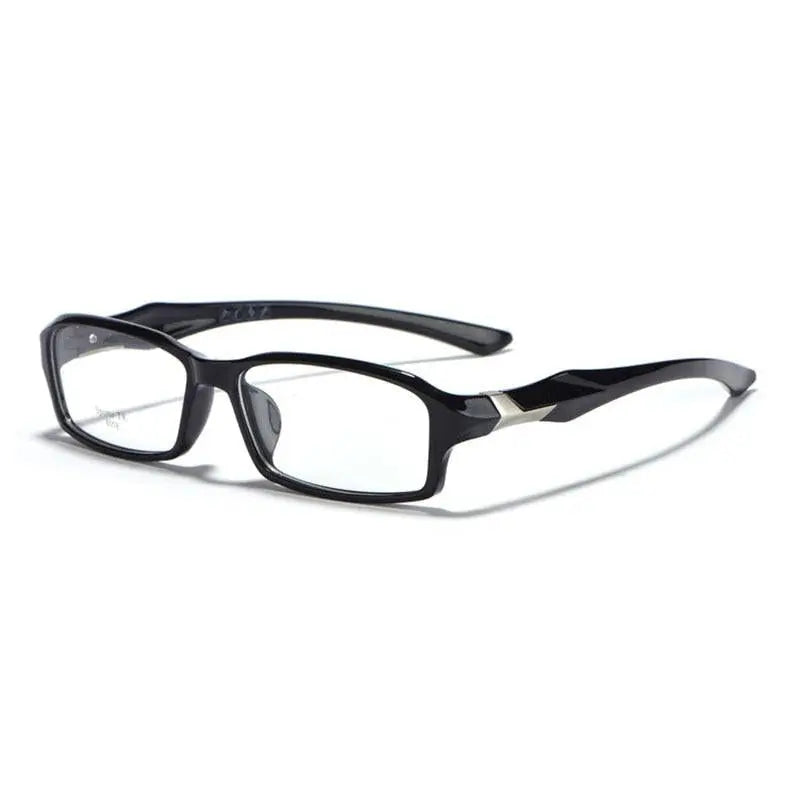 Unisex Square Full Rim Acetate Prescription Glasses R6059 — view 8 | Rx Spectacle