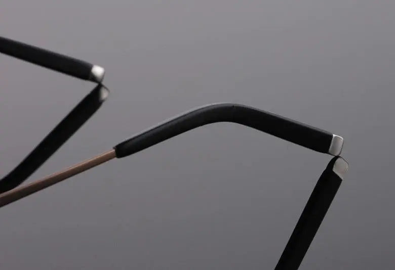 Men's Rimless Titanium Prescription Glasses 611 — view 14 | Rx Spectacle