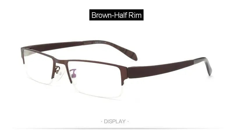 Men's Full Rim Alloy Prescription Glasses 1711 — view 28 | Rx Spectacle