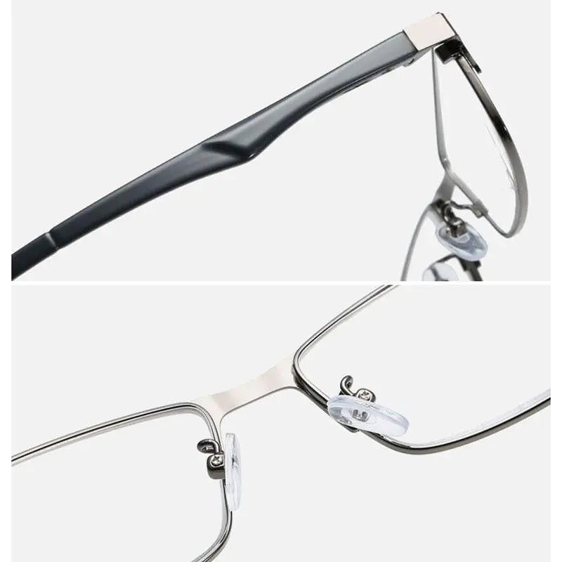 Unisex Full Rim Alloy Reading Glasses Xm076 — view 6 | Rx Spectacle