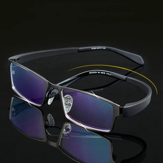 Men's Full Rim Alloy Prescription Glasses 1711 — view 1 | Rx Spectacle