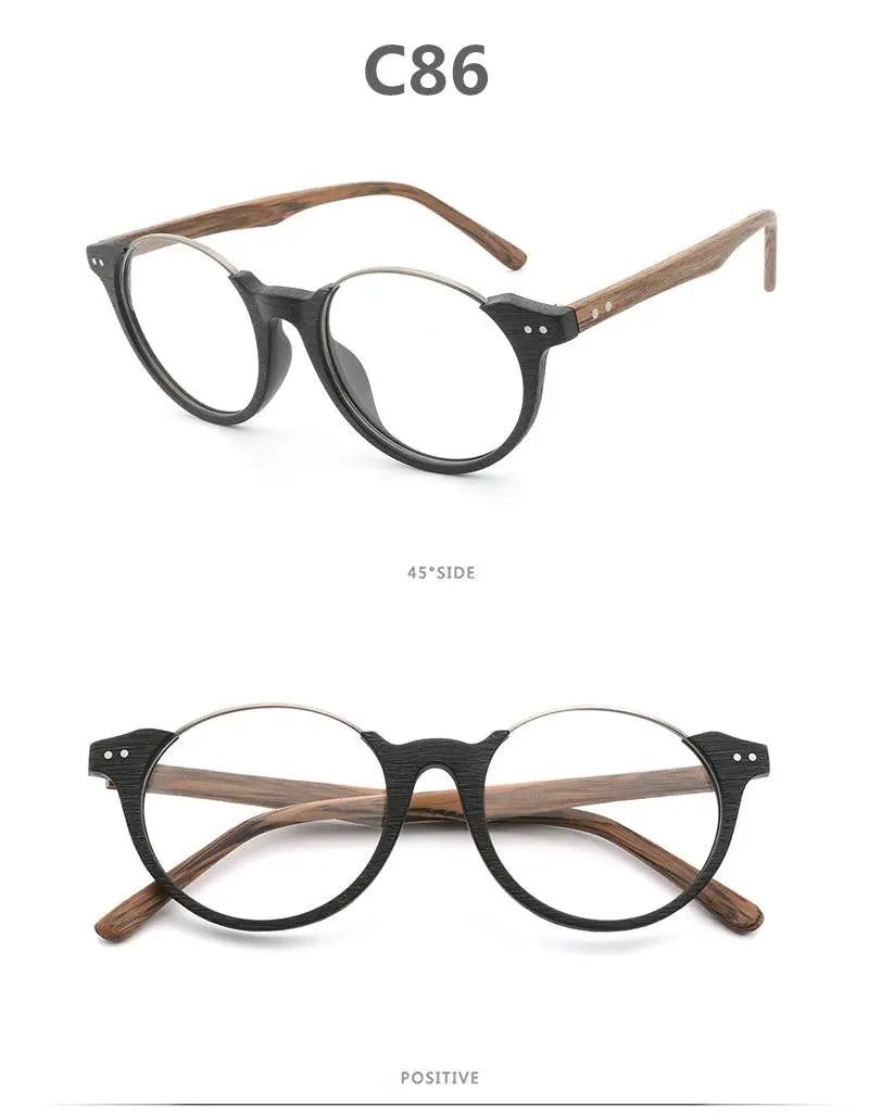 Unisex Square Full Rim Wood Prescription Glasses Ft5359 — view 23 | Rx Spectacle