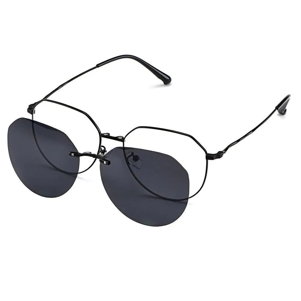 Women's Full Rim Titanium Clip-On Prescription Glasses S9331 — view 4 | Rx Spectacle