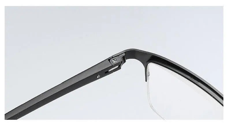 Unisex Semi-Rimless Alloy Reading Glasses Xm073 — view 14 | Rx Spectacle