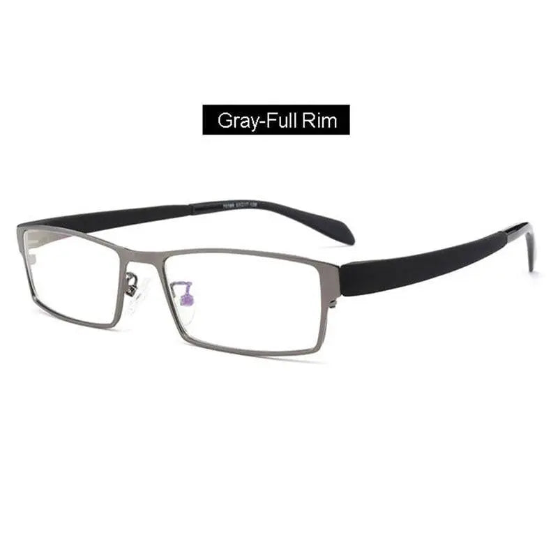 Men's Full Rim Alloy Prescription Glasses 1711 — view 12 | Rx Spectacle