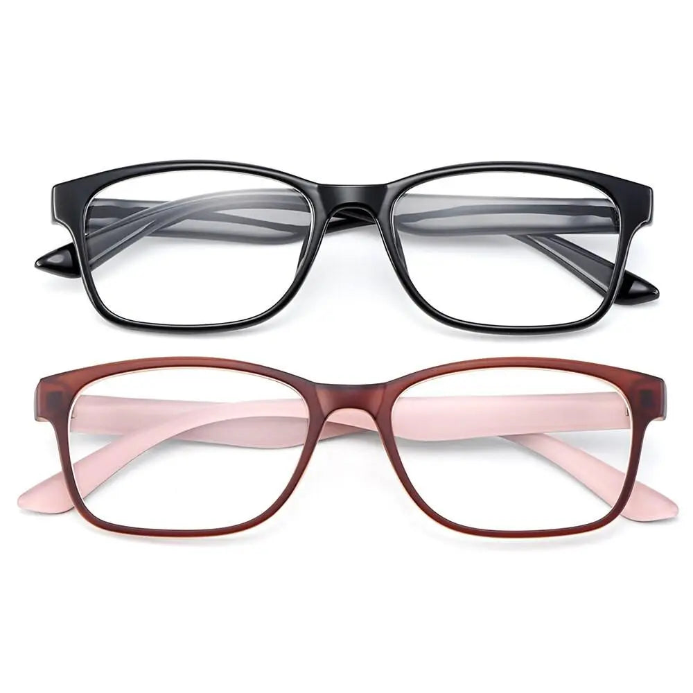 Women's Square Full Rim Plastic Prescription Glasses H8008 — view 3 | Rx Spectacle