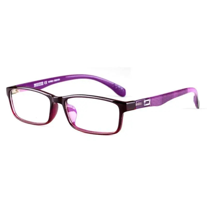 Unisex Square Full Rim TR90 Prescription Glasses 2300 — view 7 | Rx Spectacle