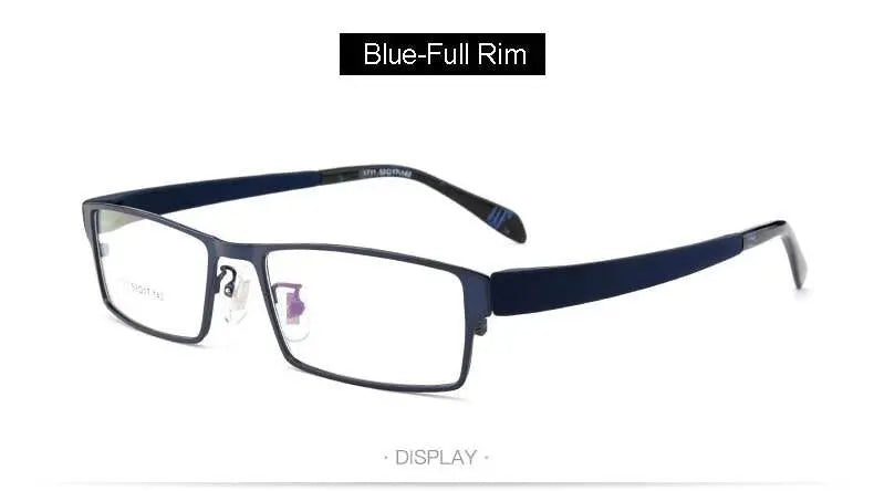 Men's Full Rim Alloy Prescription Glasses 1711 — view 25 | Rx Spectacle