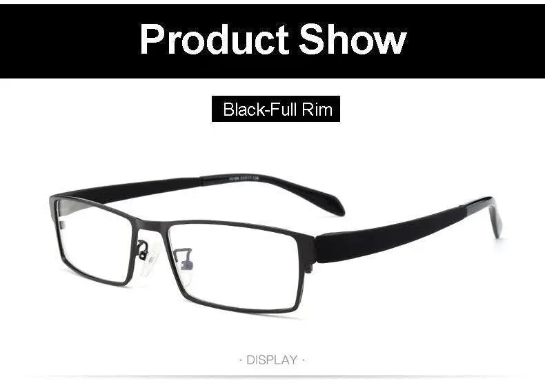 Men's Full Rim Alloy Prescription Glasses 1711 — view 22 | Rx Spectacle