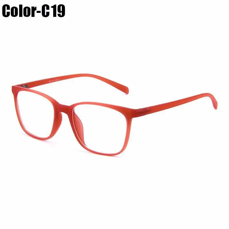 Unisex Full Rim Plastic Prescription Glasses T9010 — view 8 | Rx Spectacle