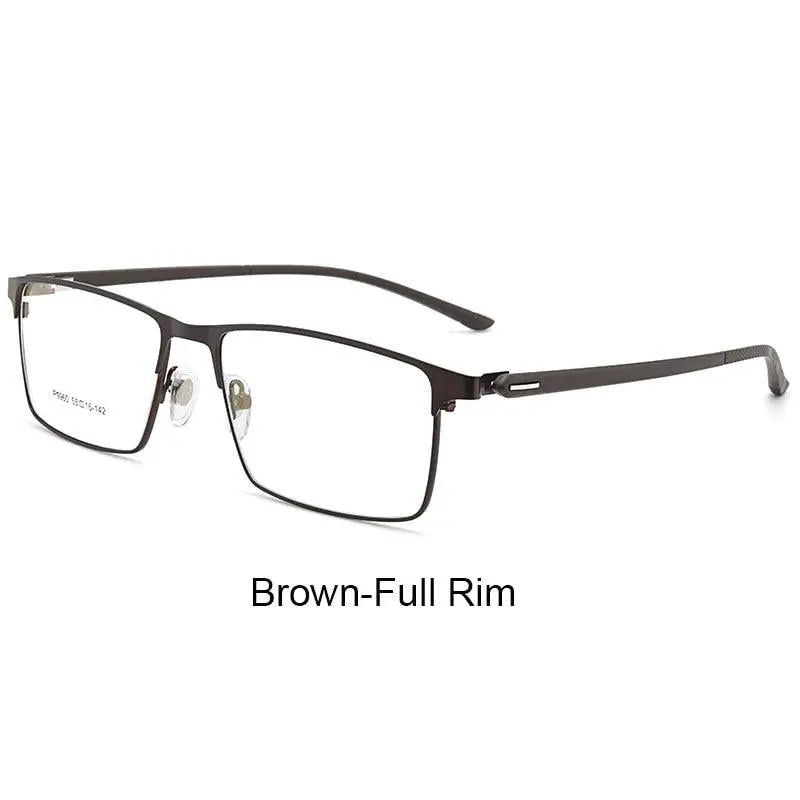 Men's Full Rim Alloy Prescription Glasses P9960 — view 13 | Rx Spectacle