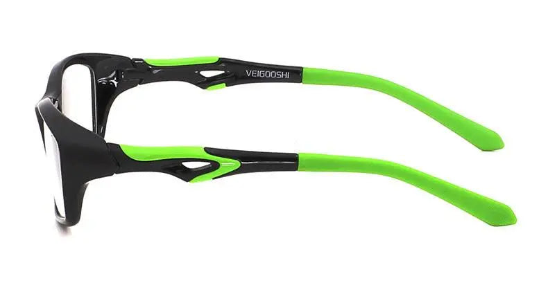 Men's Rectangular Full Rim TR90 Sports Glasses Tr8021 — view 25 | Rx Spectacle