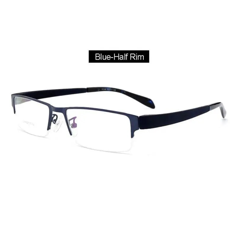 Men's Full Rim Alloy Prescription Glasses 1711 — view 8 | Rx Spectacle