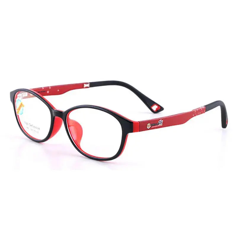 Unisex Oval Full Rim TR90 Prescription Glasses 56914 — view 6 | Rx Spectacle
