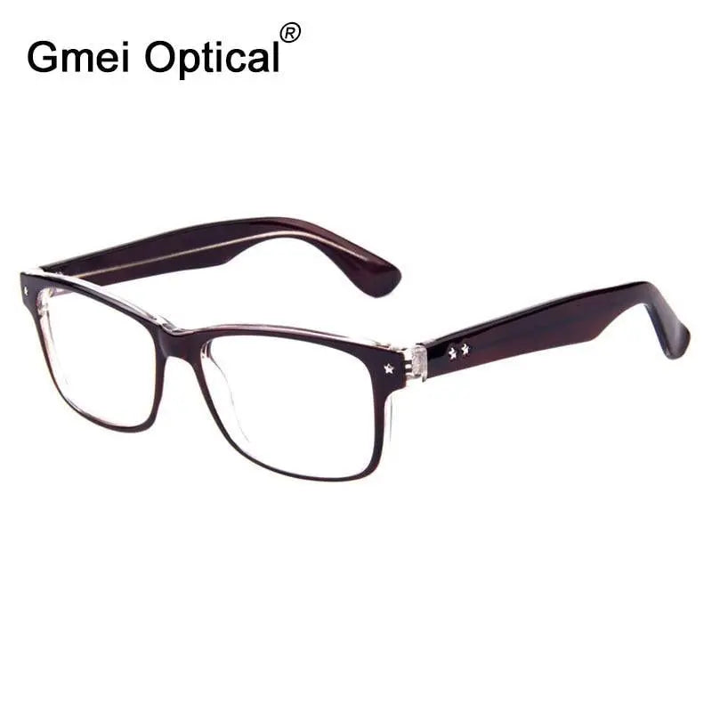 Unisex Full Rim Plastic Prescription Glasses T8001 — view 2 | Rx Spectacle