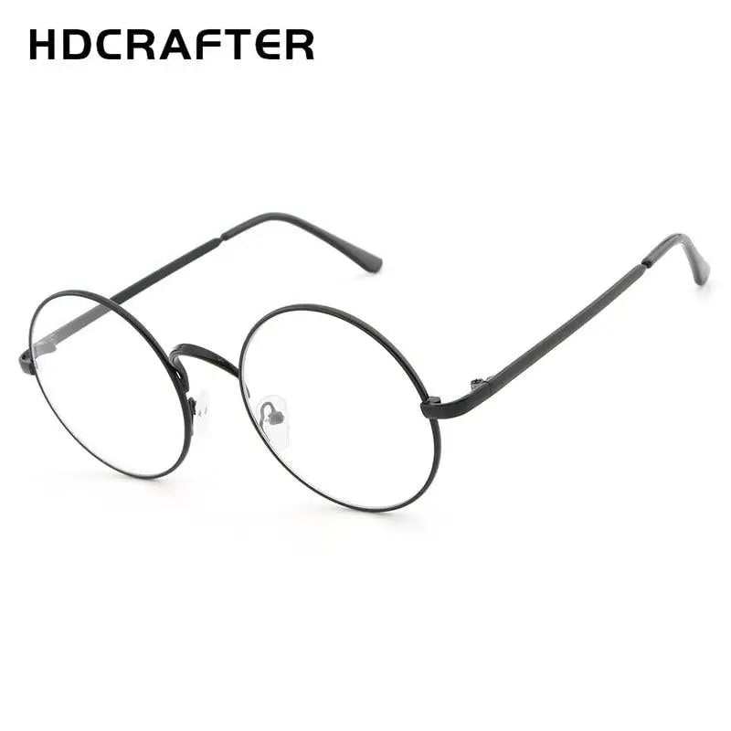 Women's Round Full Rim Alloy Prescription Glasses Lx3048 — view 2 | Rx Spectacle