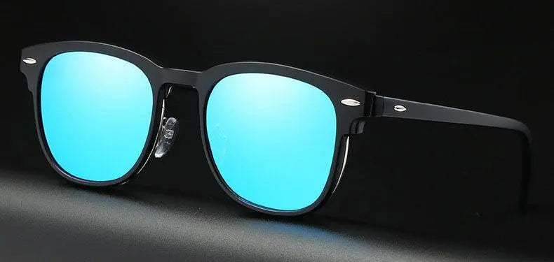 Men's Square Full Rim Clip-On Prescription Glasses 2218 — view 7 | Rx Spectacle