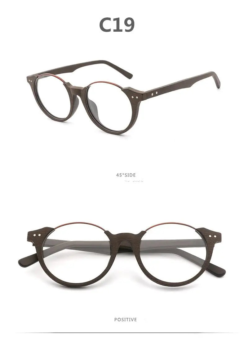 Unisex Square Full Rim Wood Prescription Glasses Ft5359 — view 20 | Rx Spectacle