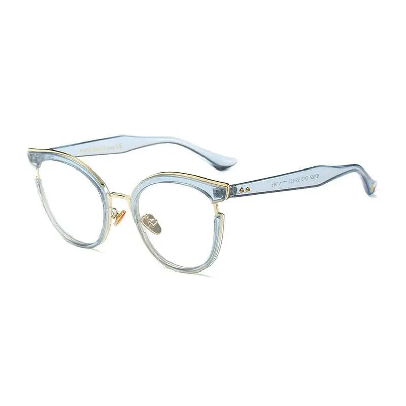 Women's Cat Eye Full Rim Acetate Prescription Glasses 97551 — view 2 | Rx Spectacle