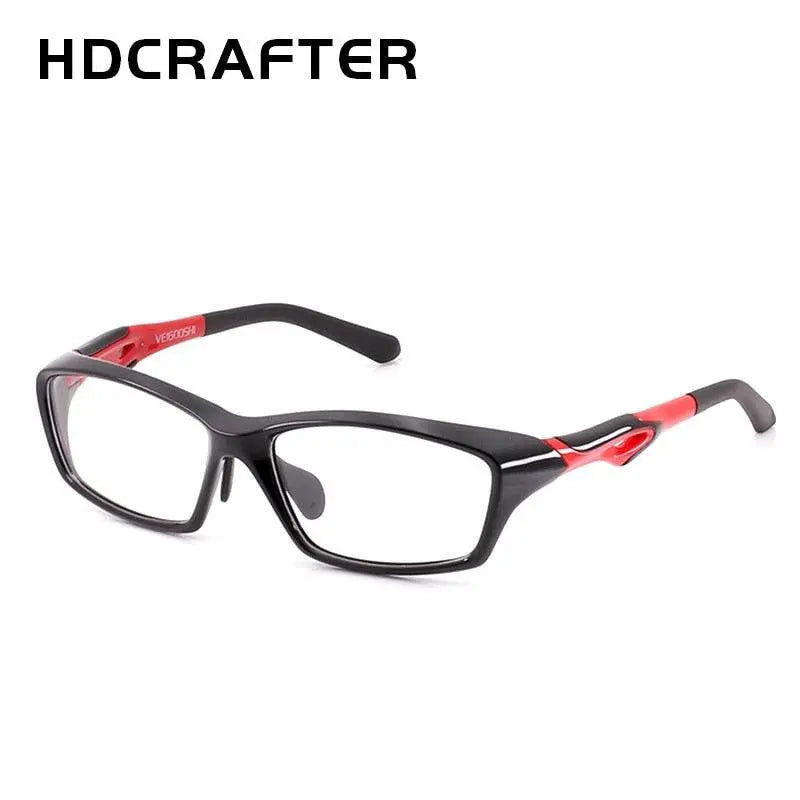 Men's Rectangular Full Rim TR90 Sports Glasses Tr8021 — view 4 | Rx Spectacle