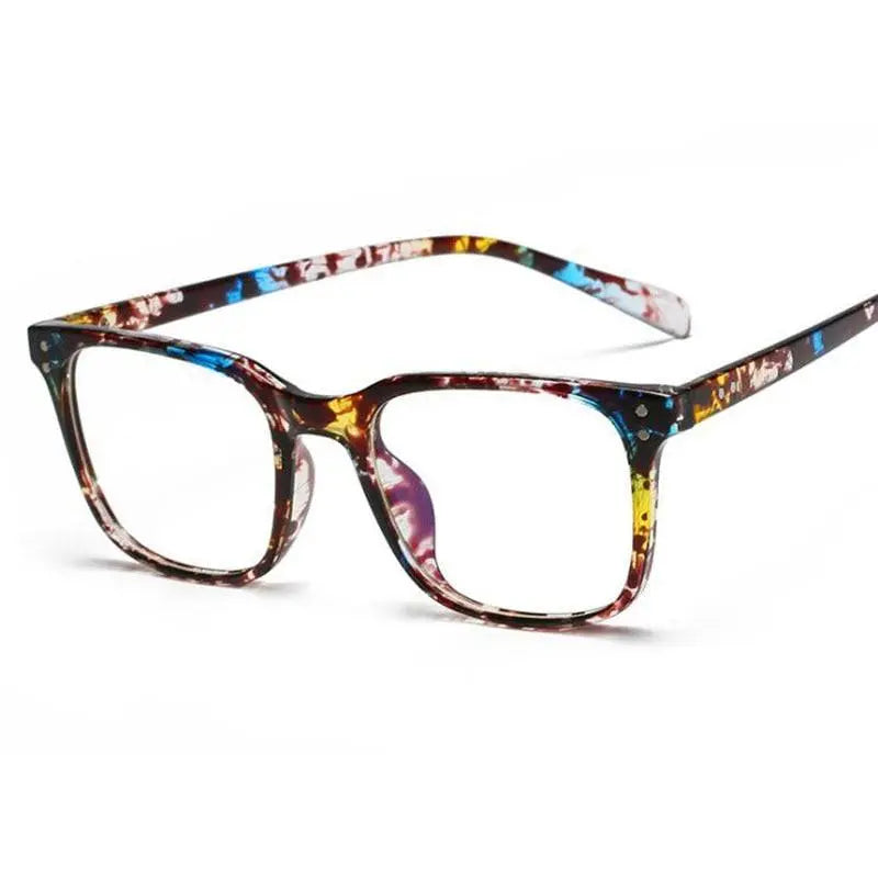 Unisex Square Full Rim Acetate Prescription Glasses 5025 — view 10 | Rx Spectacle