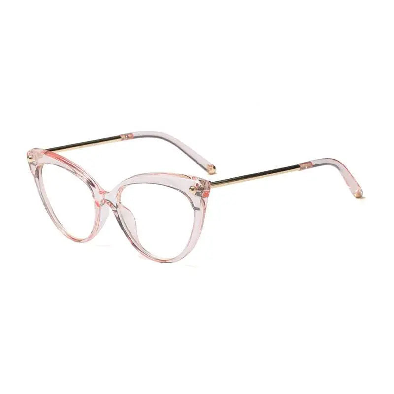 Women's Cat Eye Full Rim Acetate Prescription Glasses 93308 — view 3 | Rx Spectacle