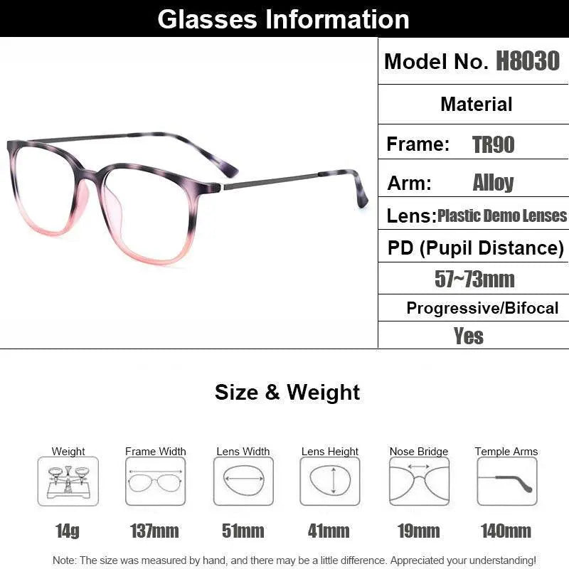 Women's Full Rim Prescription Glasses H8030 — view 2 | Rx Spectacle